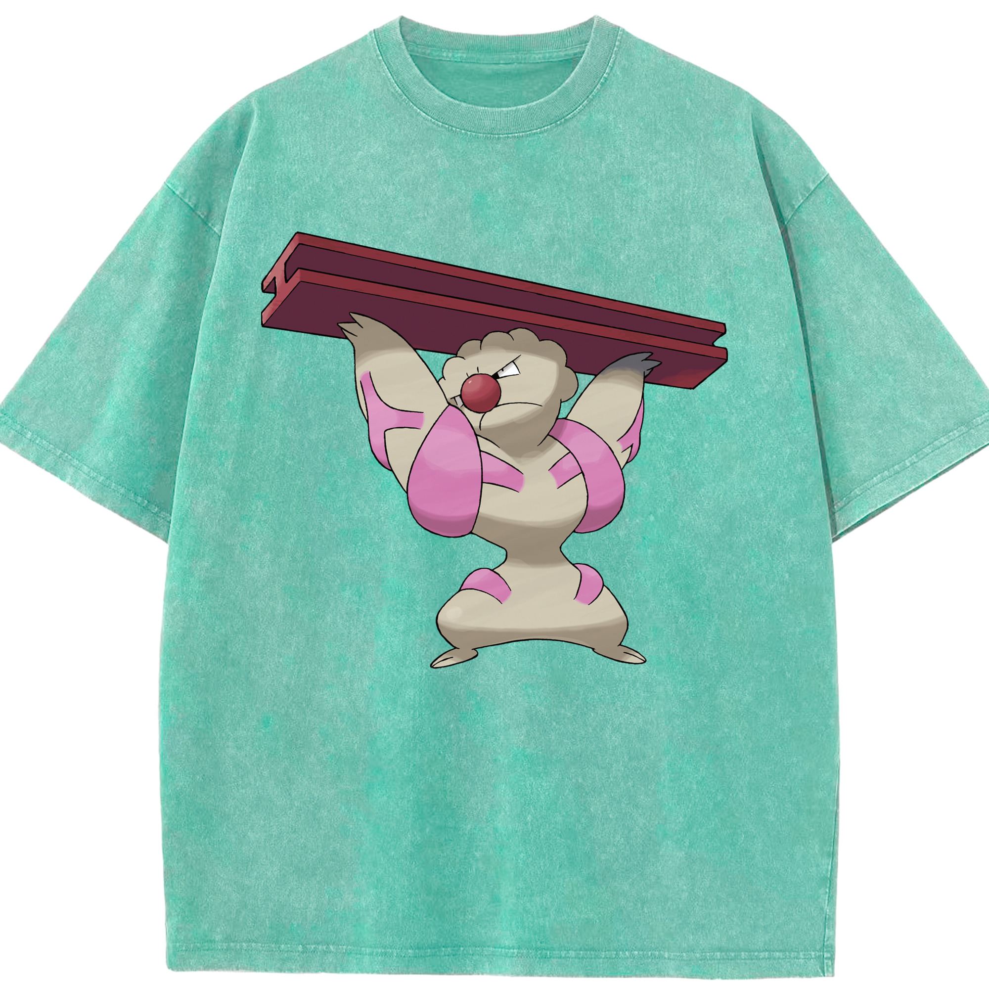（画像用） ポケットモンスター Pokémon 綿100% ヴィンテージ風 半袖Tシャツ（フロントプリント）